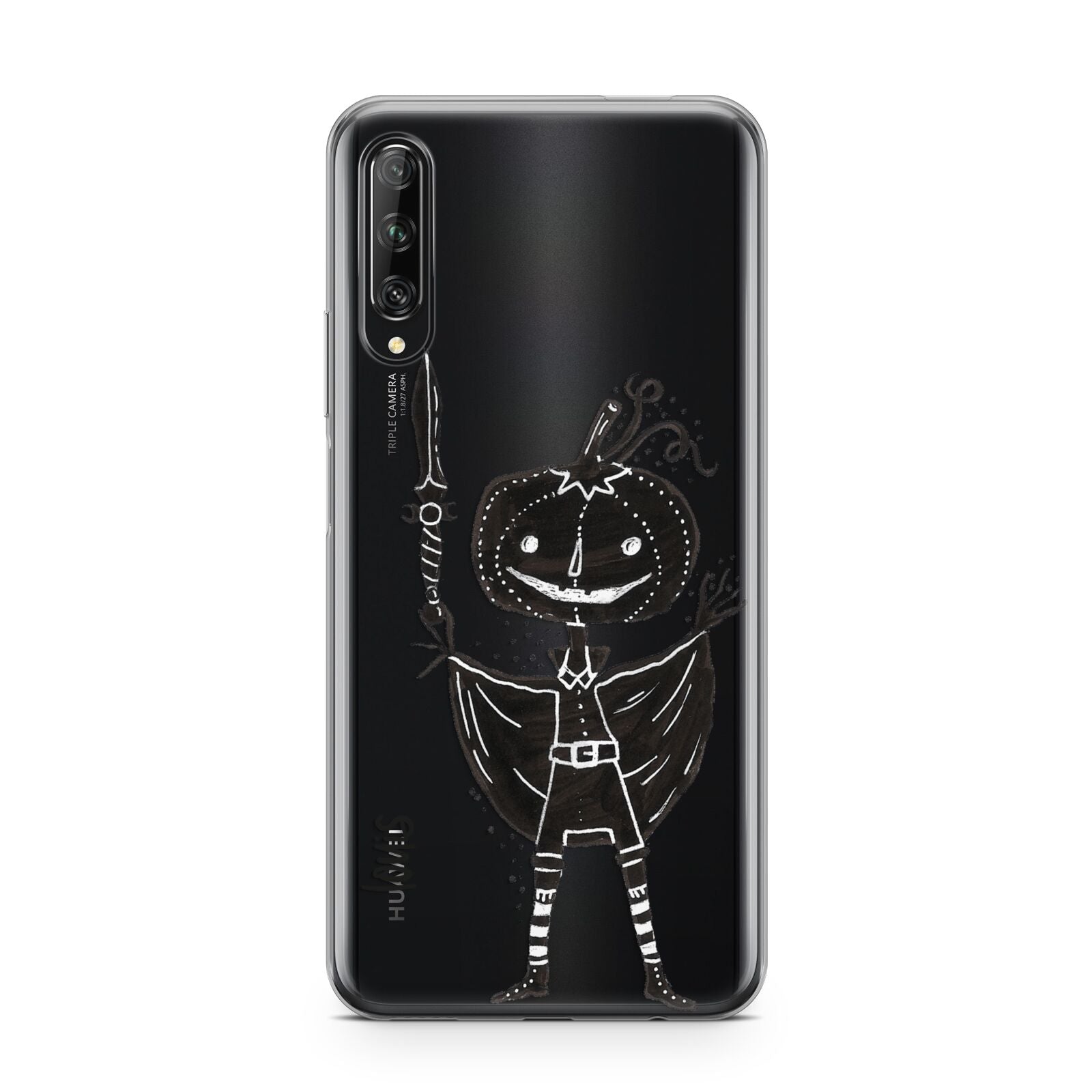 Pumpkin Head Personalised Huawei P Smart Pro 2019