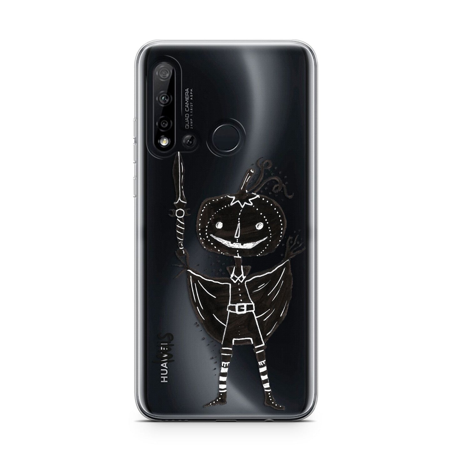 Pumpkin Head Personalised Huawei P20 Lite 5G Phone Case