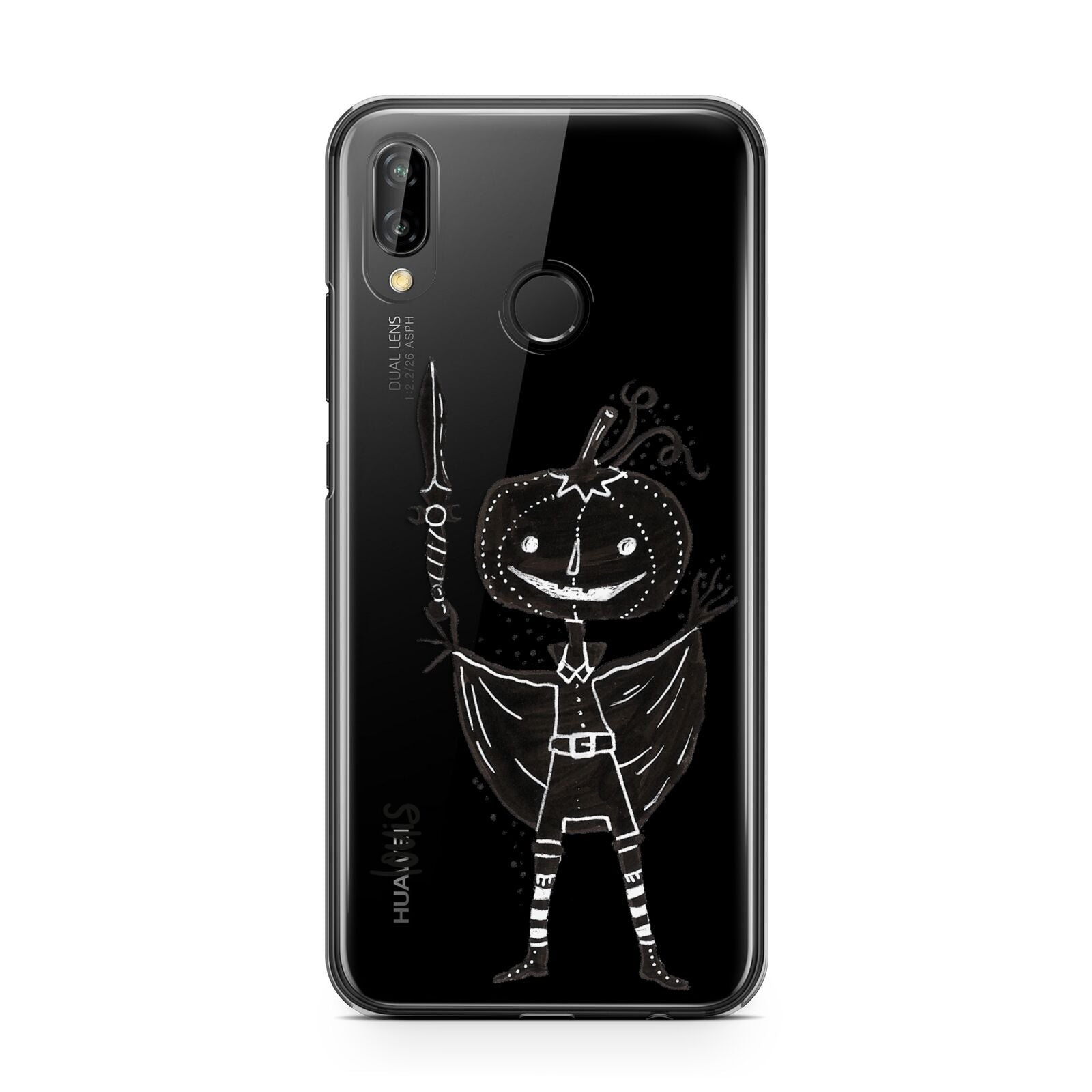 Pumpkin Head Personalised Huawei P20 Lite Phone Case