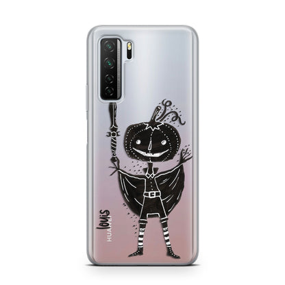 Pumpkin Head Personalised Huawei P40 Lite 5G Phone Case