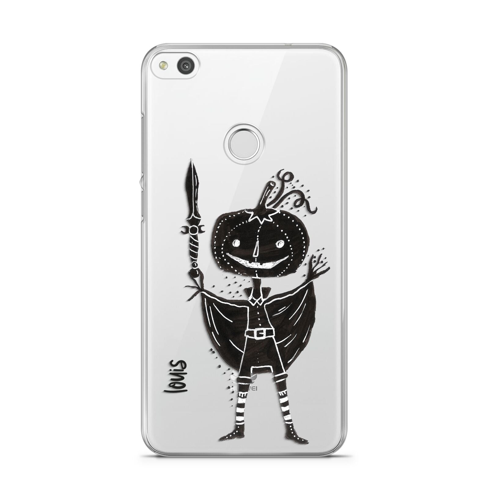 Pumpkin Head Personalised Huawei P8 Lite Case