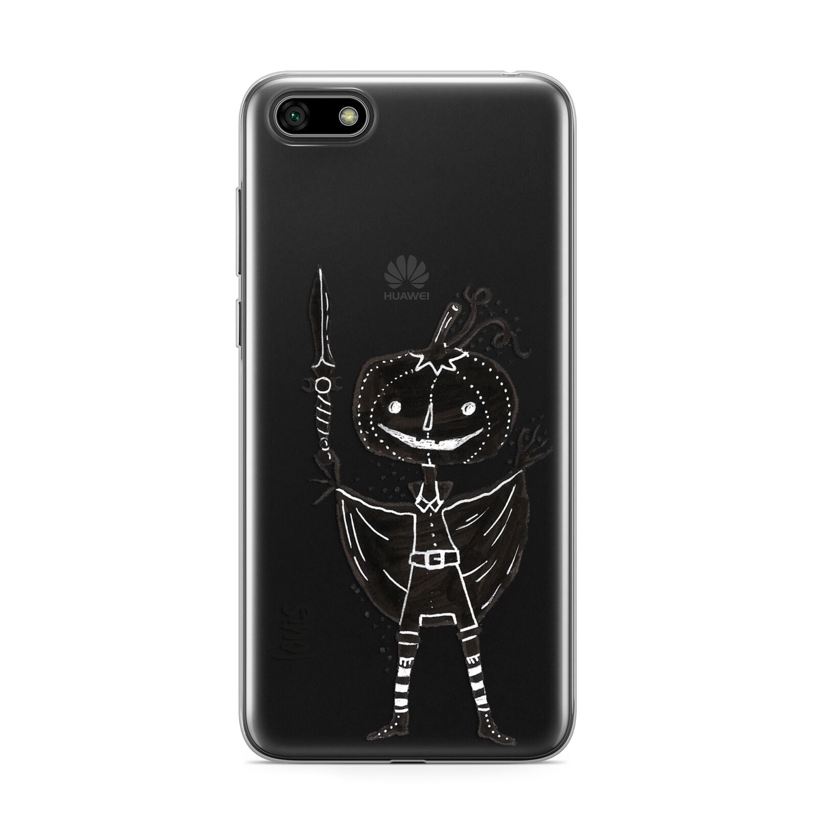 Pumpkin Head Personalised Huawei Y5 Prime 2018 Phone Case