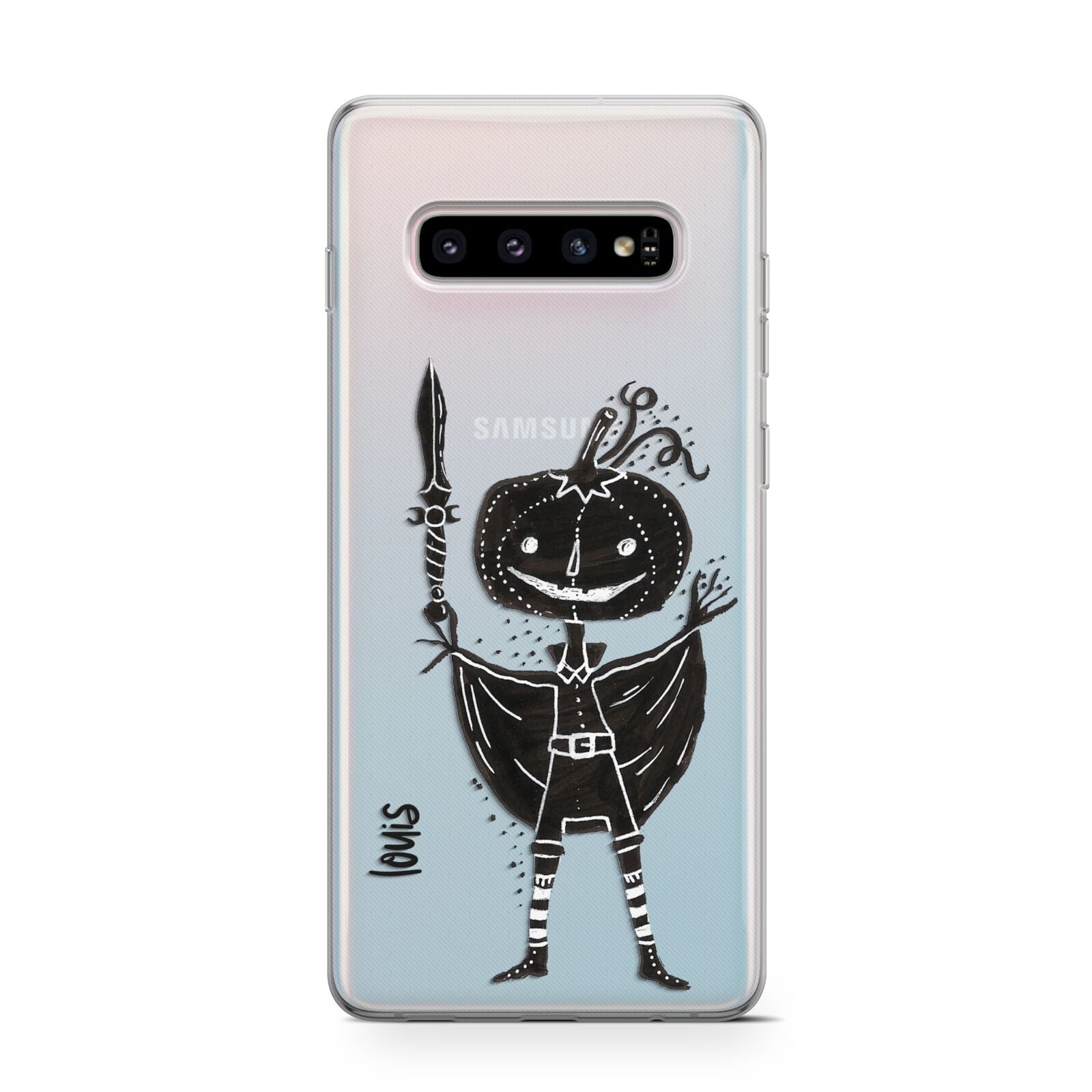 Pumpkin Head Personalised Protective Samsung Galaxy Case