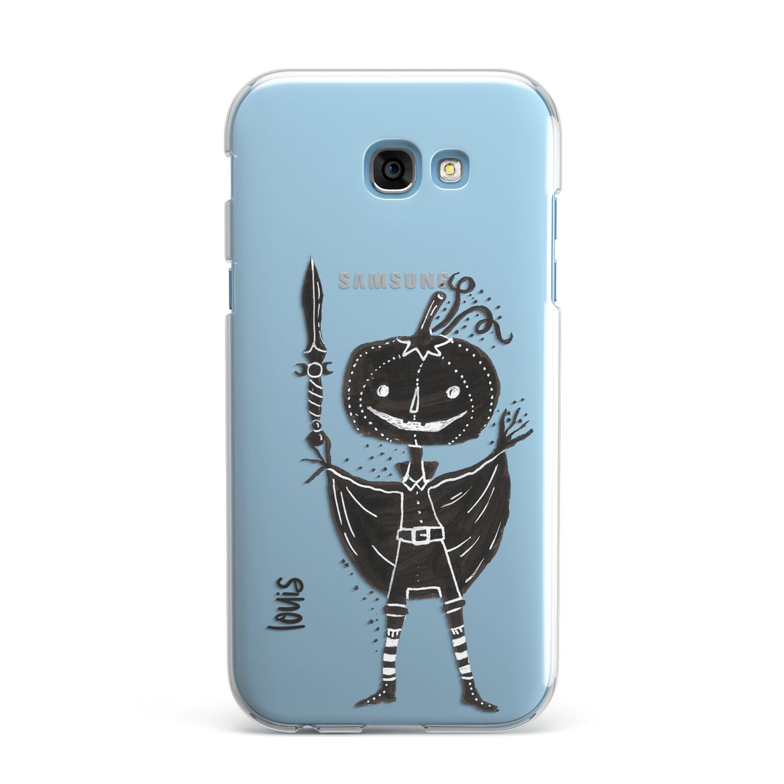 Pumpkin Head Personalised Samsung Galaxy A7 2017 Case