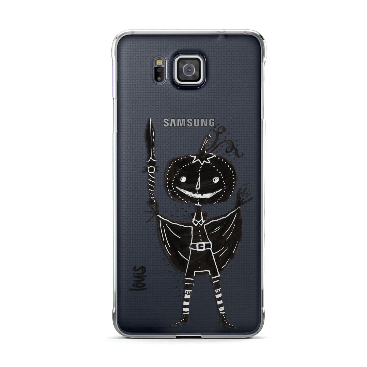 Pumpkin Head Personalised Samsung Galaxy Alpha Case