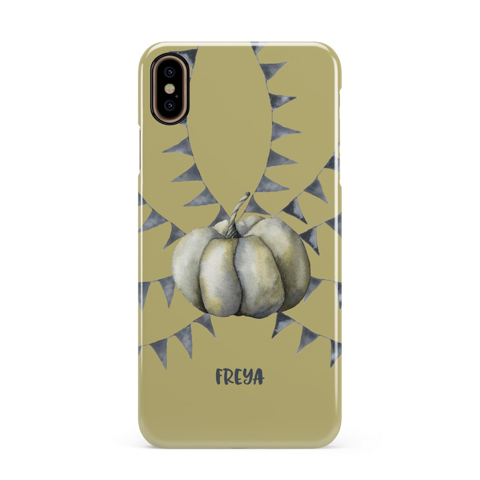 Pumpkin Part Halloween Apple iPhone Xs Max 3D Snap Case