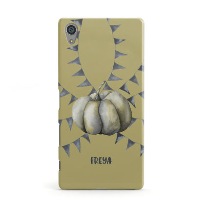 Pumpkin Part Halloween Sony Xperia Case