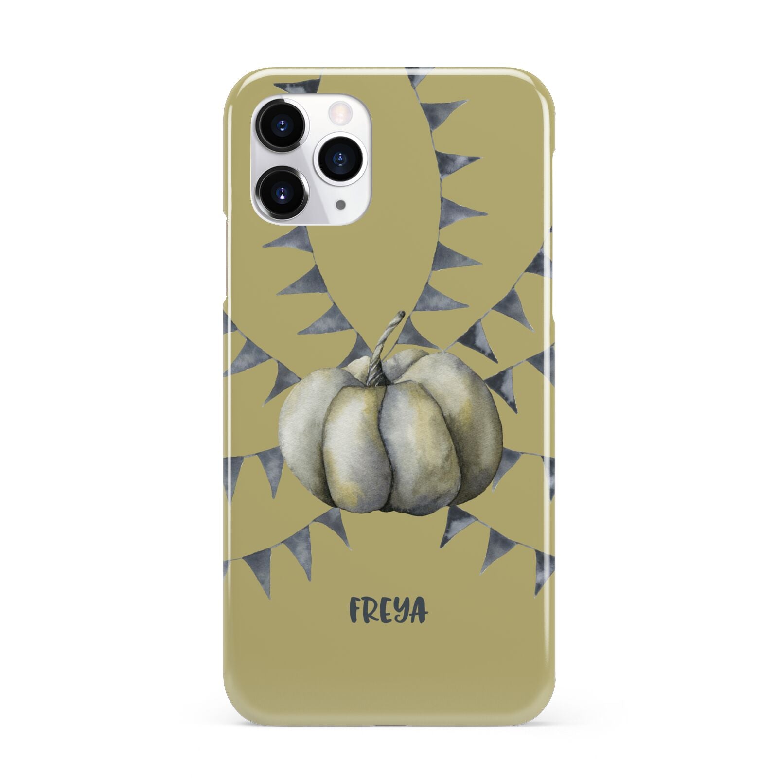 Pumpkin Part Halloween iPhone 11 Pro 3D Snap Case