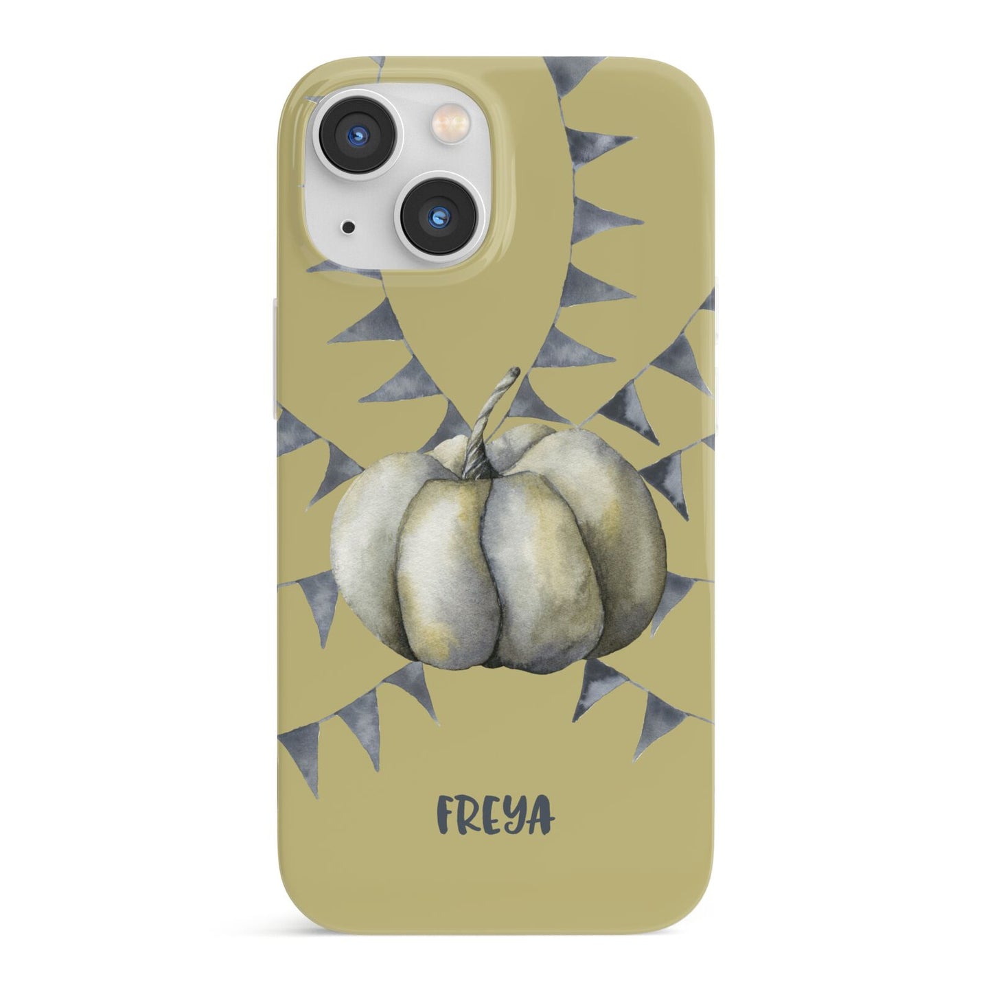 Pumpkin Part Halloween iPhone 13 Mini Full Wrap 3D Snap Case