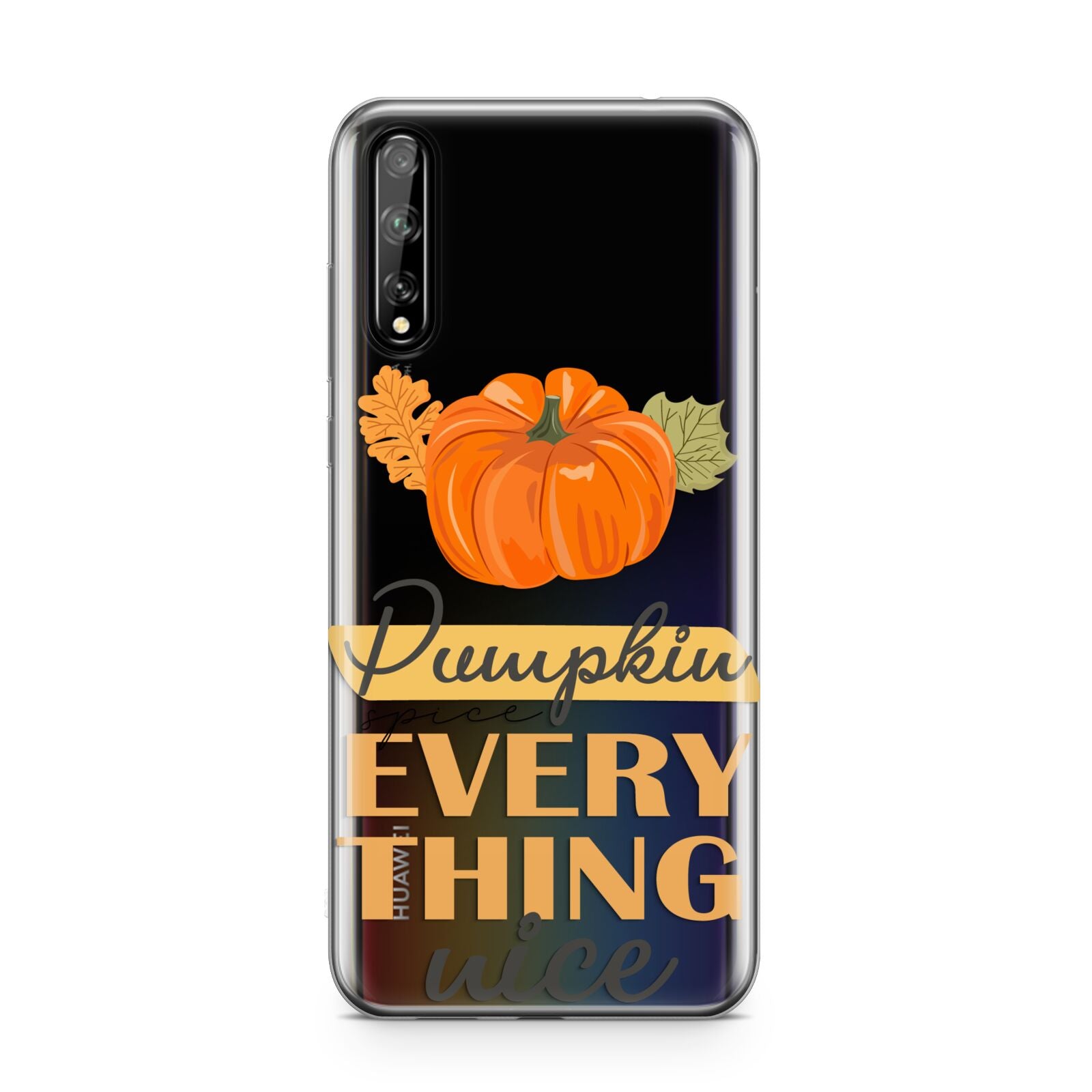 Pumpkin Spice with Caption Huawei Enjoy 10s Phone Case