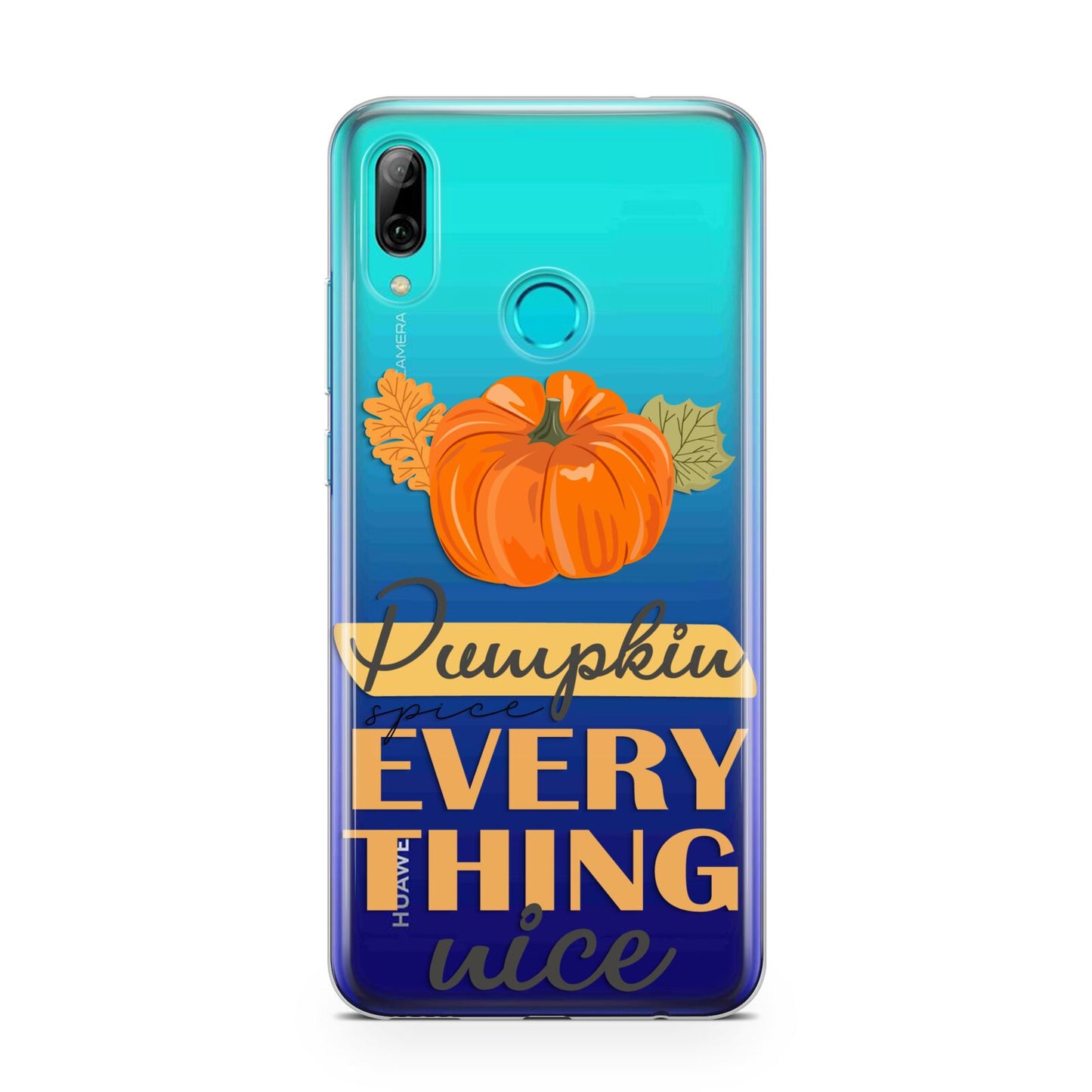 Pumpkin Spice with Caption Huawei P Smart 2019 Case