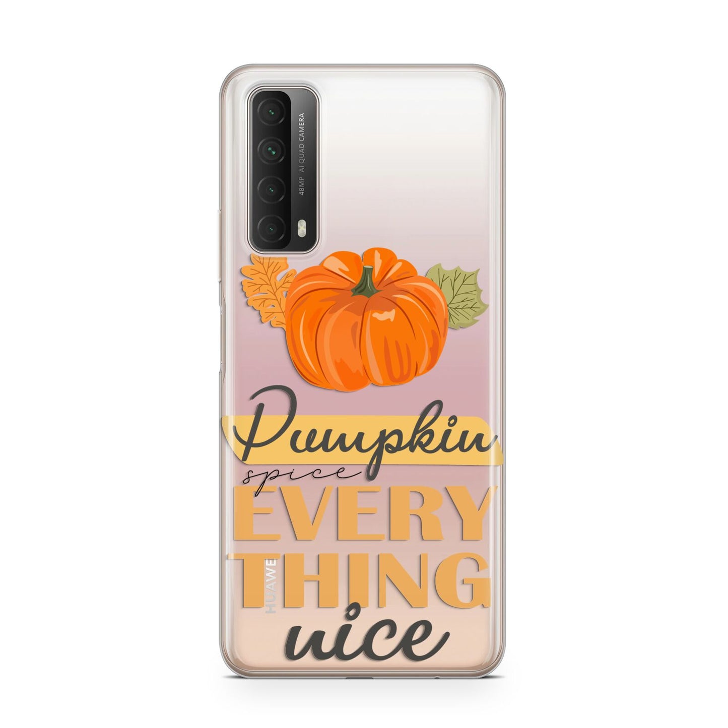 Pumpkin Spice with Caption Huawei P Smart 2021