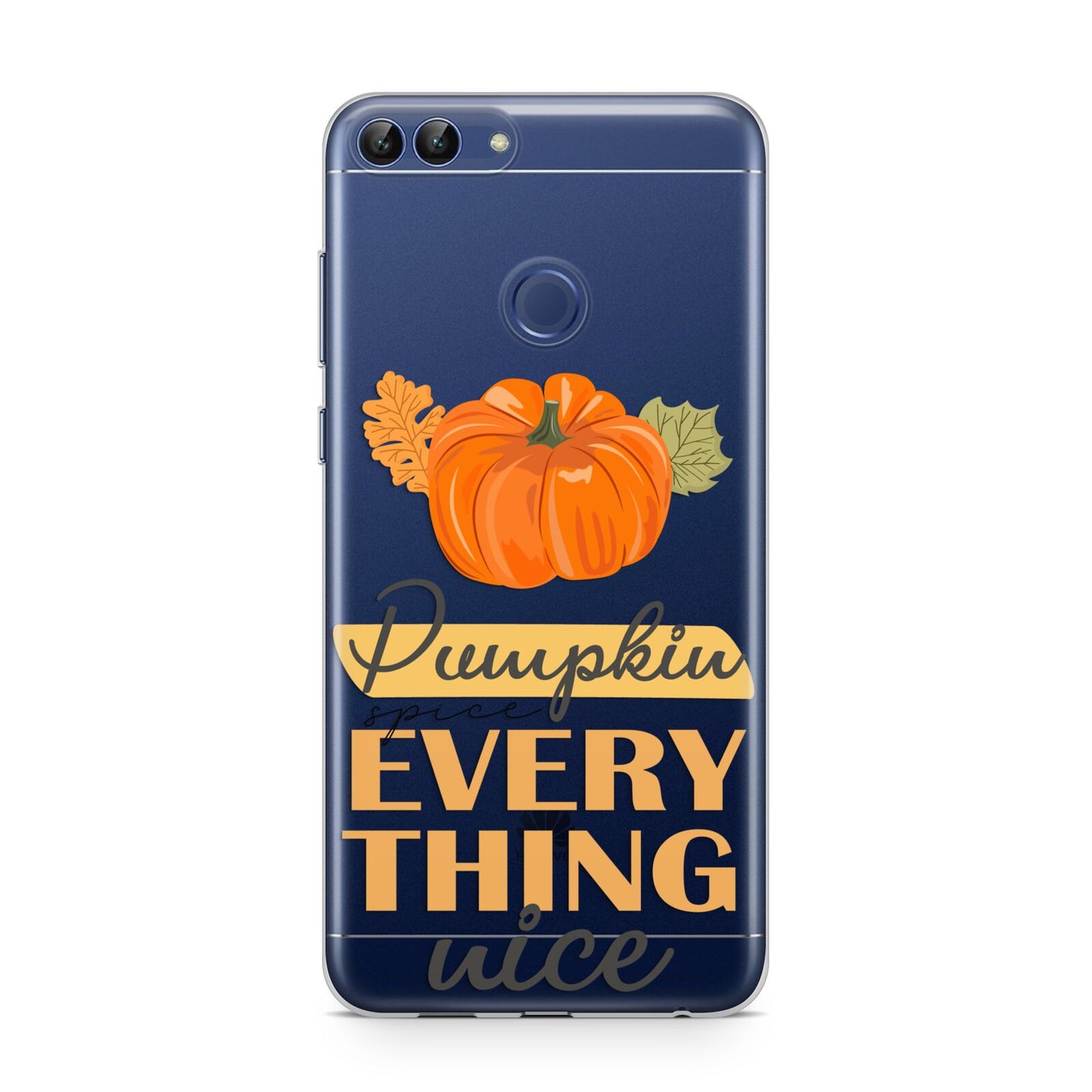 Pumpkin Spice with Caption Huawei P Smart Case