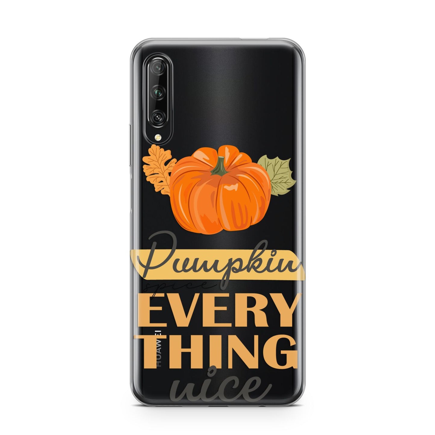 Pumpkin Spice with Caption Huawei P Smart Pro 2019