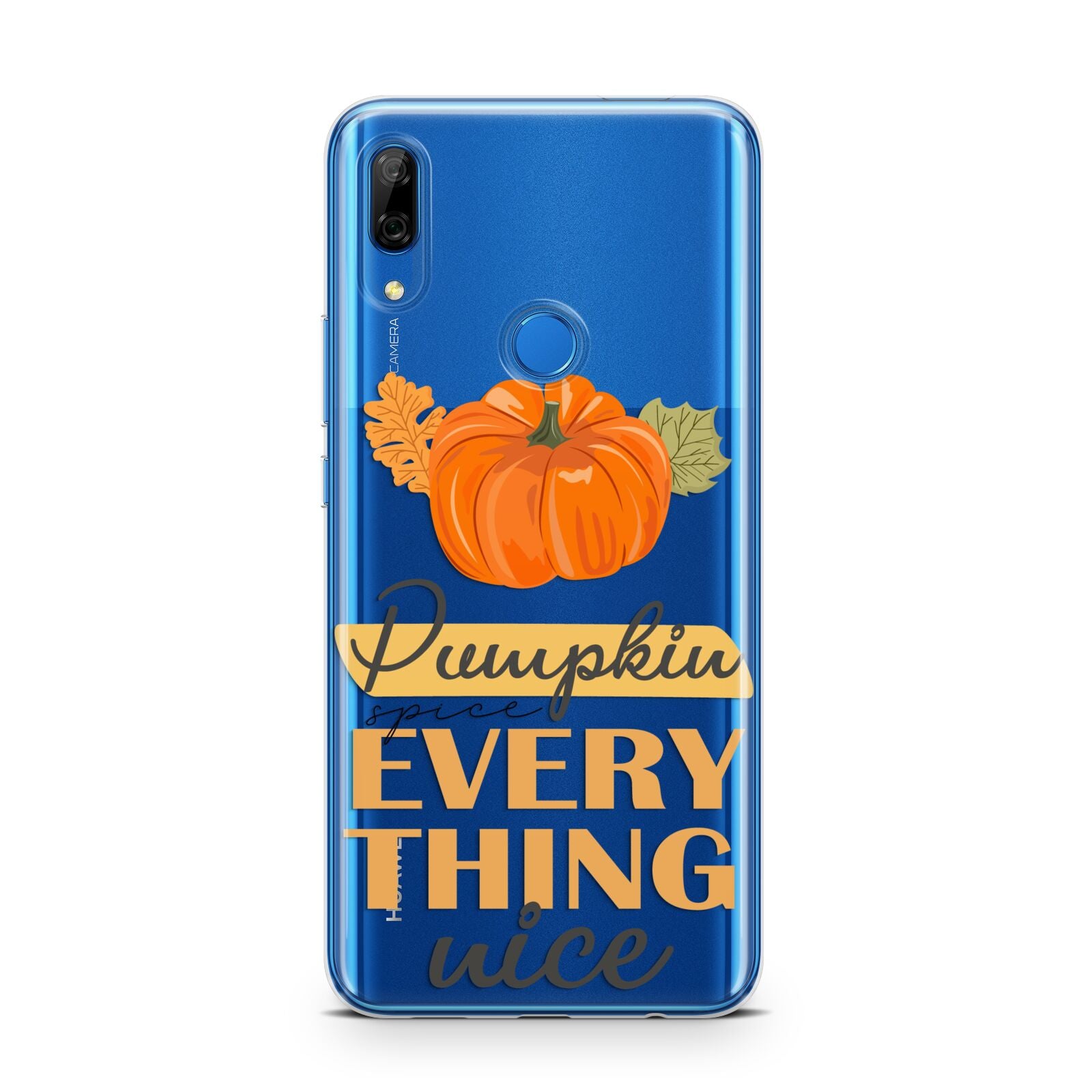 Pumpkin Spice with Caption Huawei P Smart Z