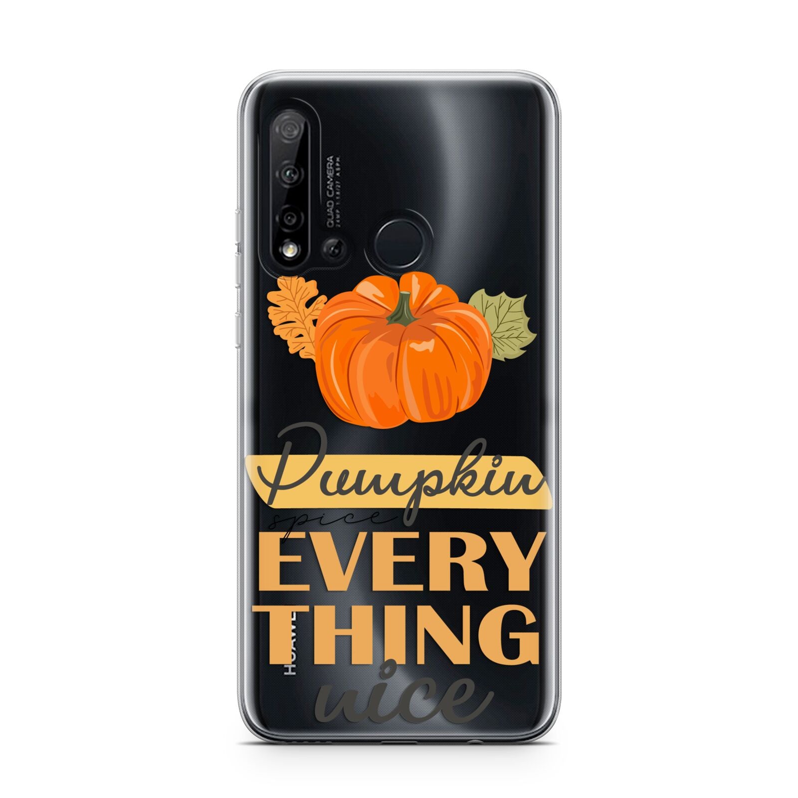 Pumpkin Spice with Caption Huawei P20 Lite 5G Phone Case