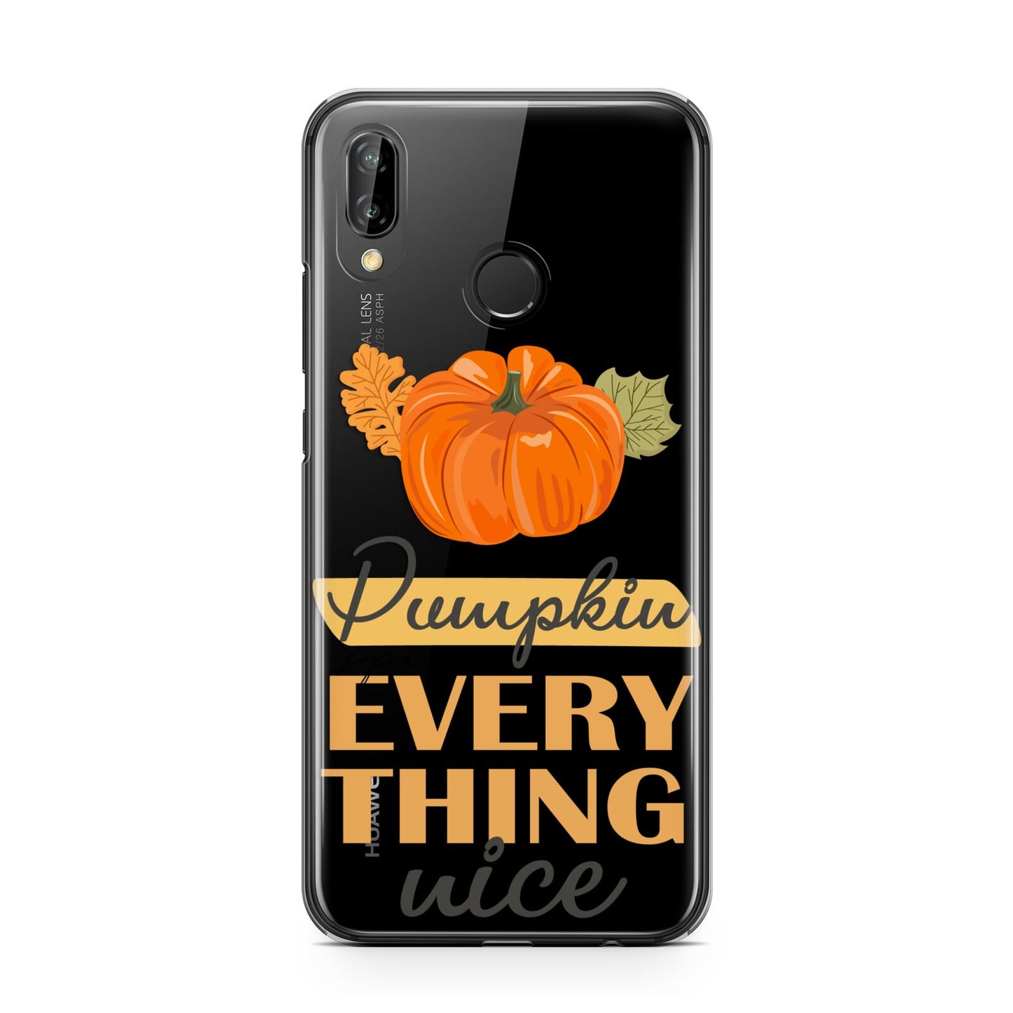 Pumpkin Spice with Caption Huawei P20 Lite Phone Case