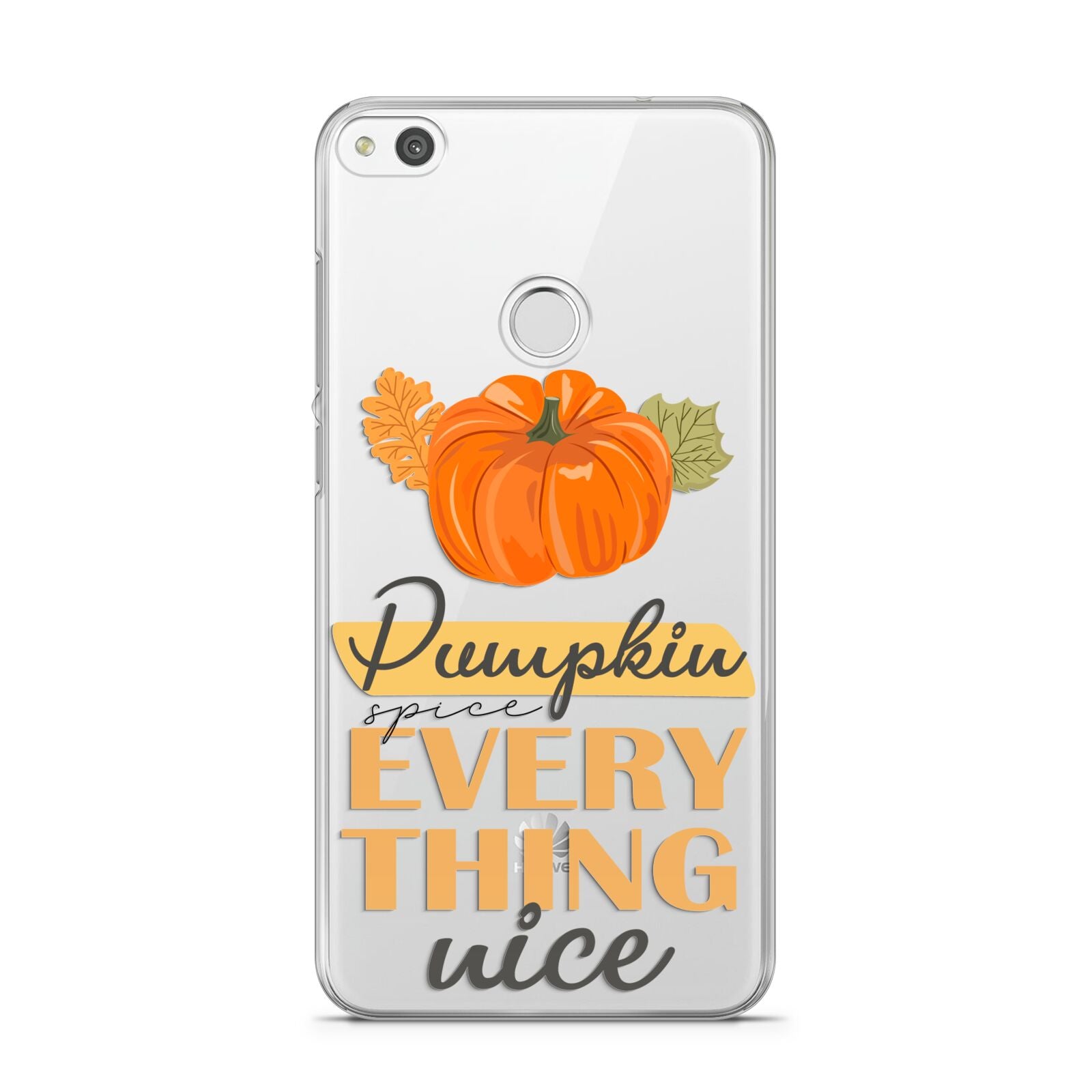 Pumpkin Spice with Caption Huawei P8 Lite Case