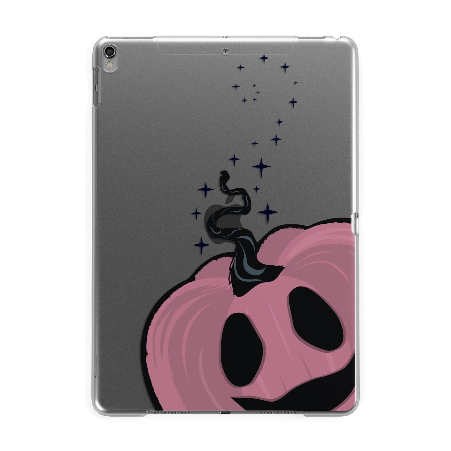 Pumpkin with Transparent Background Apple iPad Grey Case