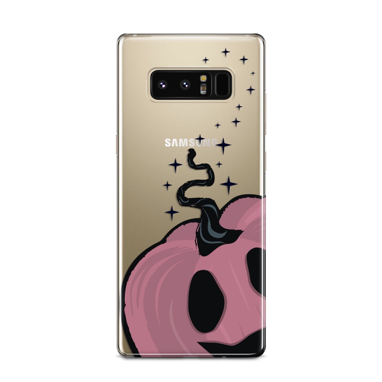 Pumpkin with Transparent Background Samsung Galaxy Note 8 Case