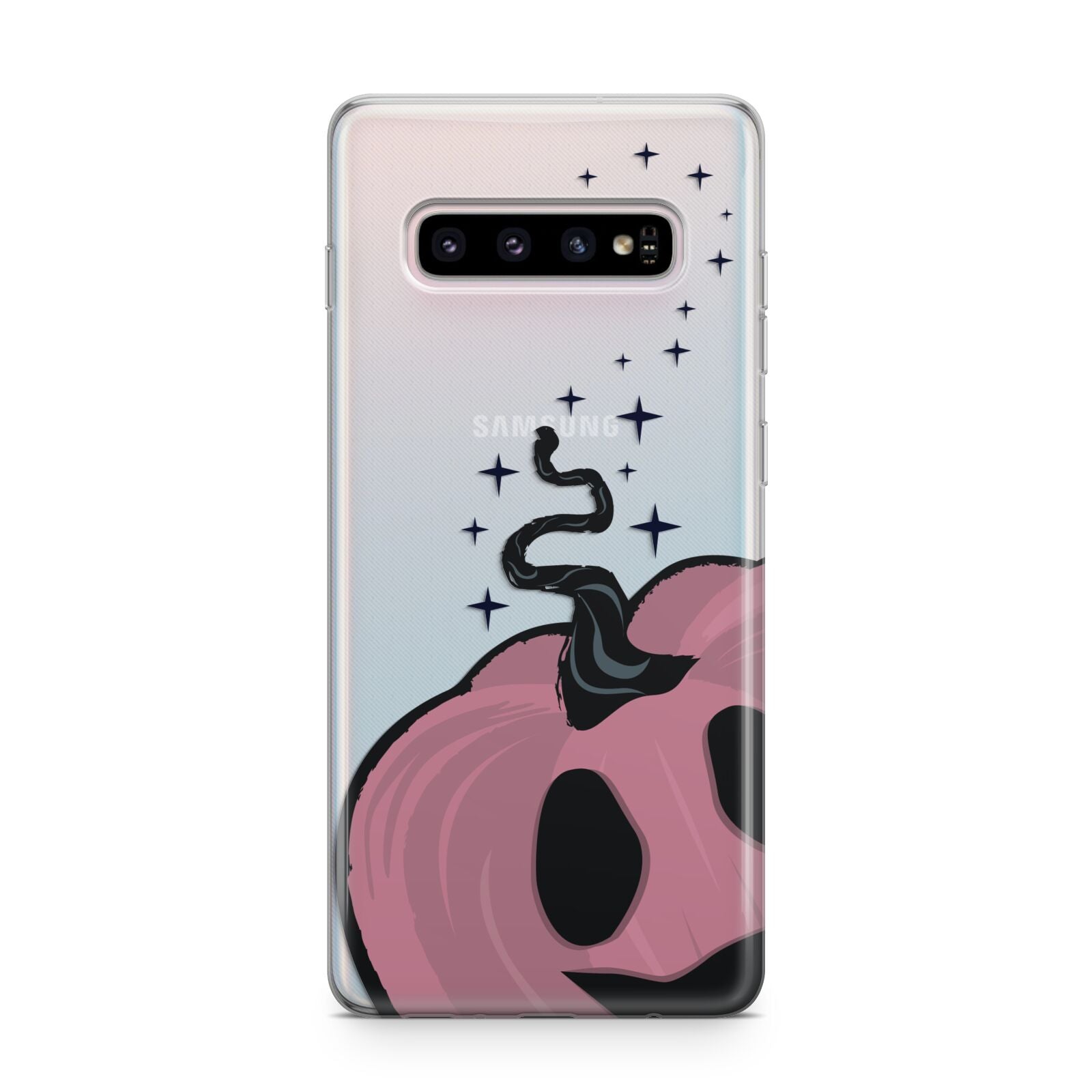 Pumpkin with Transparent Background Samsung Galaxy S10 Plus Case