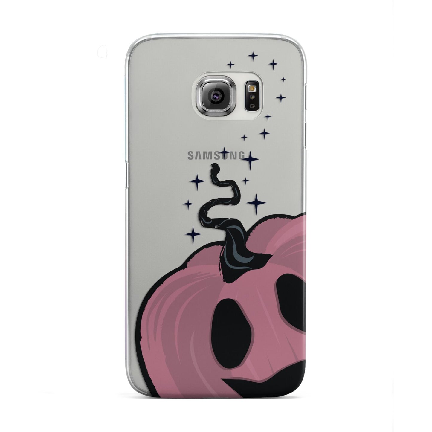 Pumpkin with Transparent Background Samsung Galaxy S6 Edge Case