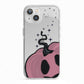 Pumpkin with Transparent Background iPhone 13 TPU Impact Case with White Edges