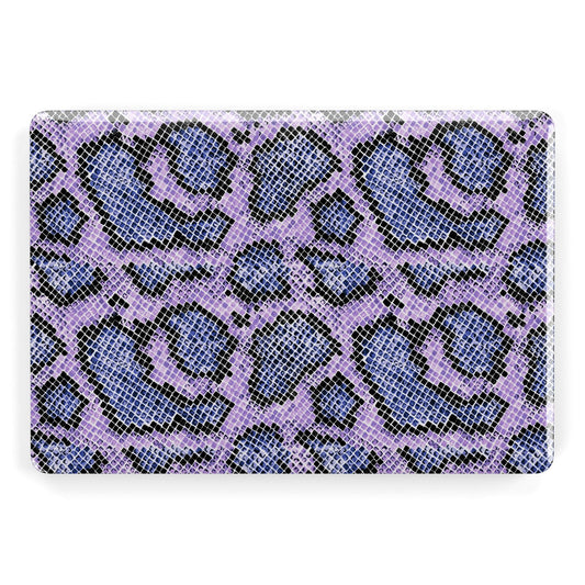 Purple And Blue Snakeskin Apple MacBook Case