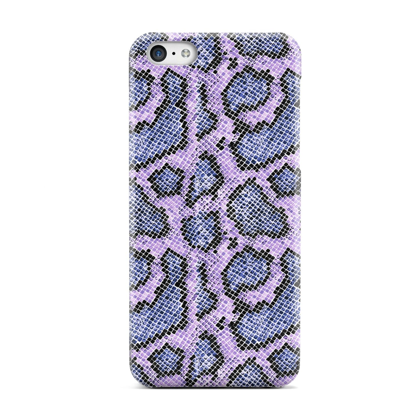 Purple And Blue Snakeskin Apple iPhone 5c Case