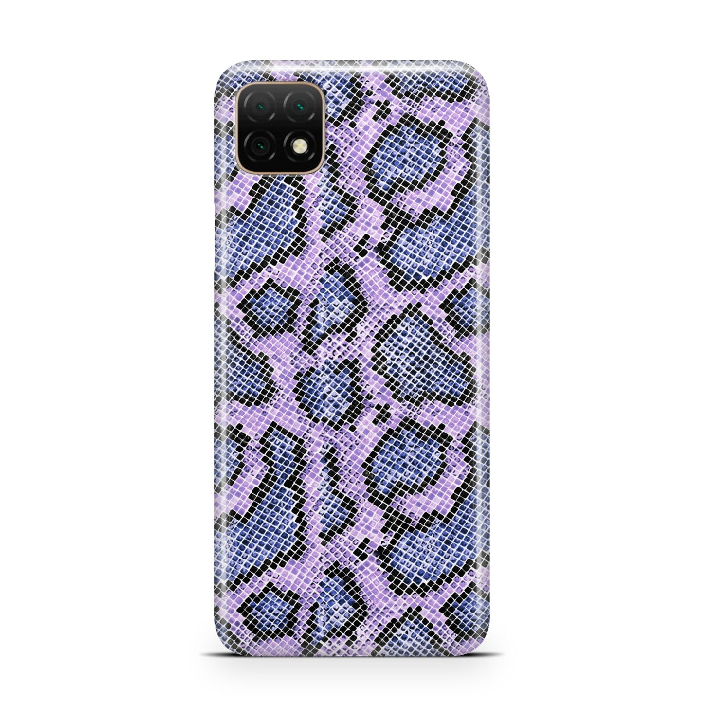 Purple And Blue Snakeskin Huawei Enjoy 20 Phone Case