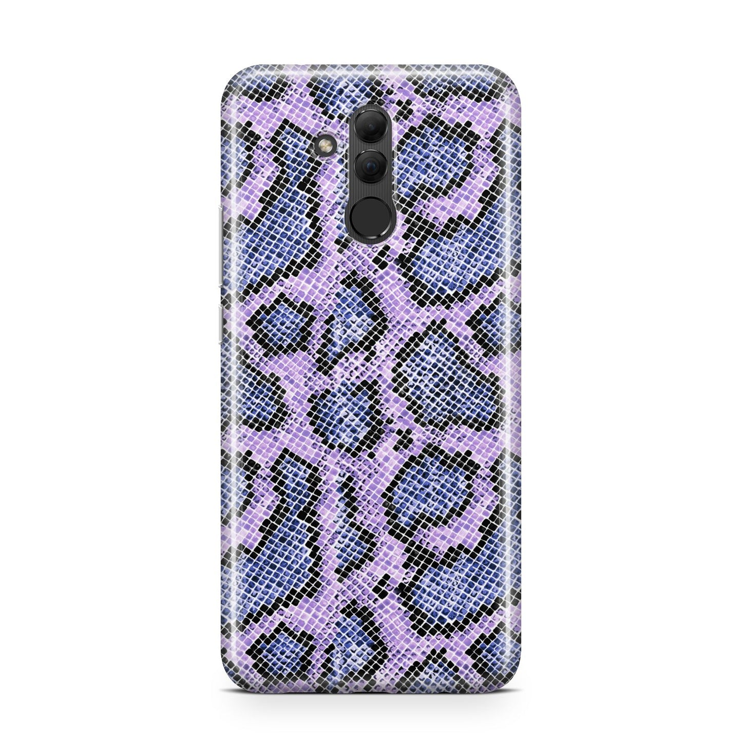 Purple And Blue Snakeskin Huawei Mate 20 Lite