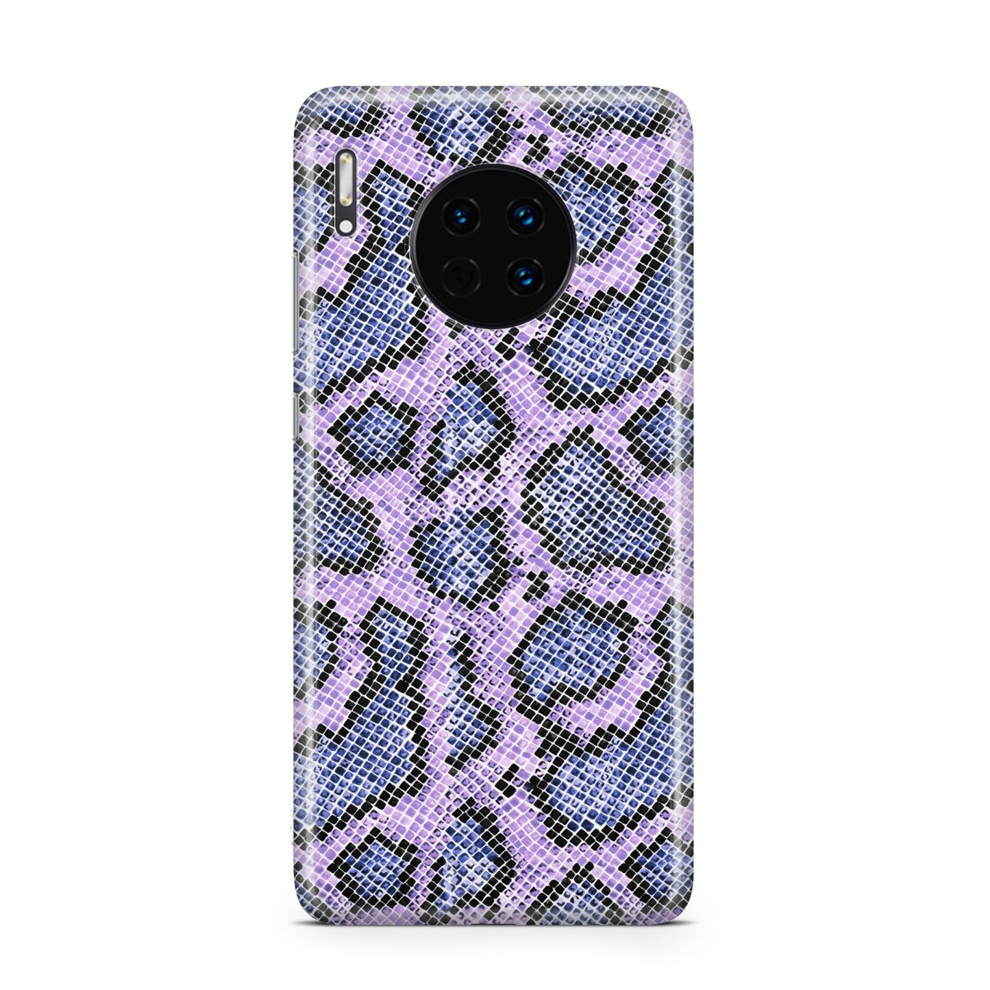 Purple And Blue Snakeskin Huawei Mate 30