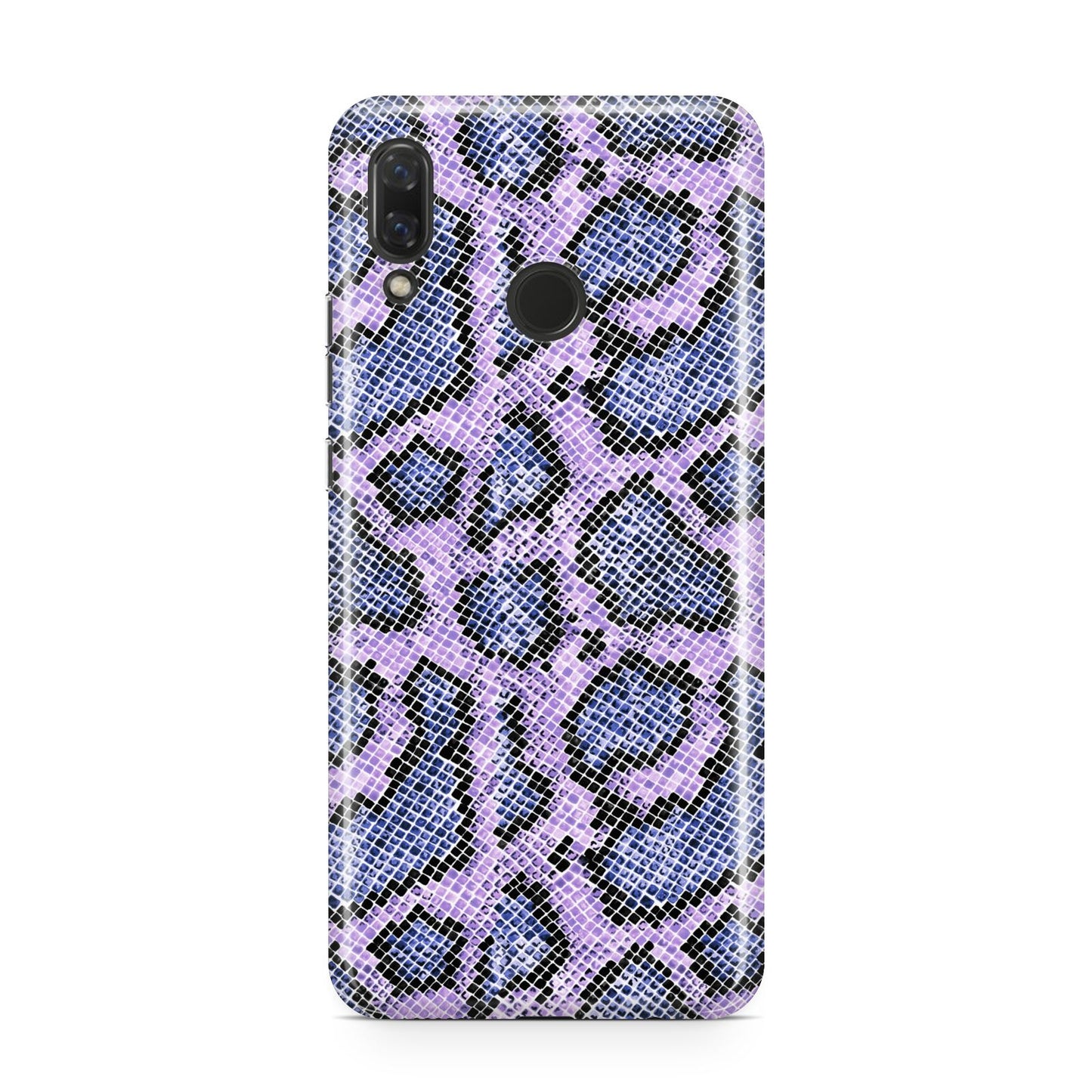 Purple And Blue Snakeskin Huawei Nova 3 Phone Case