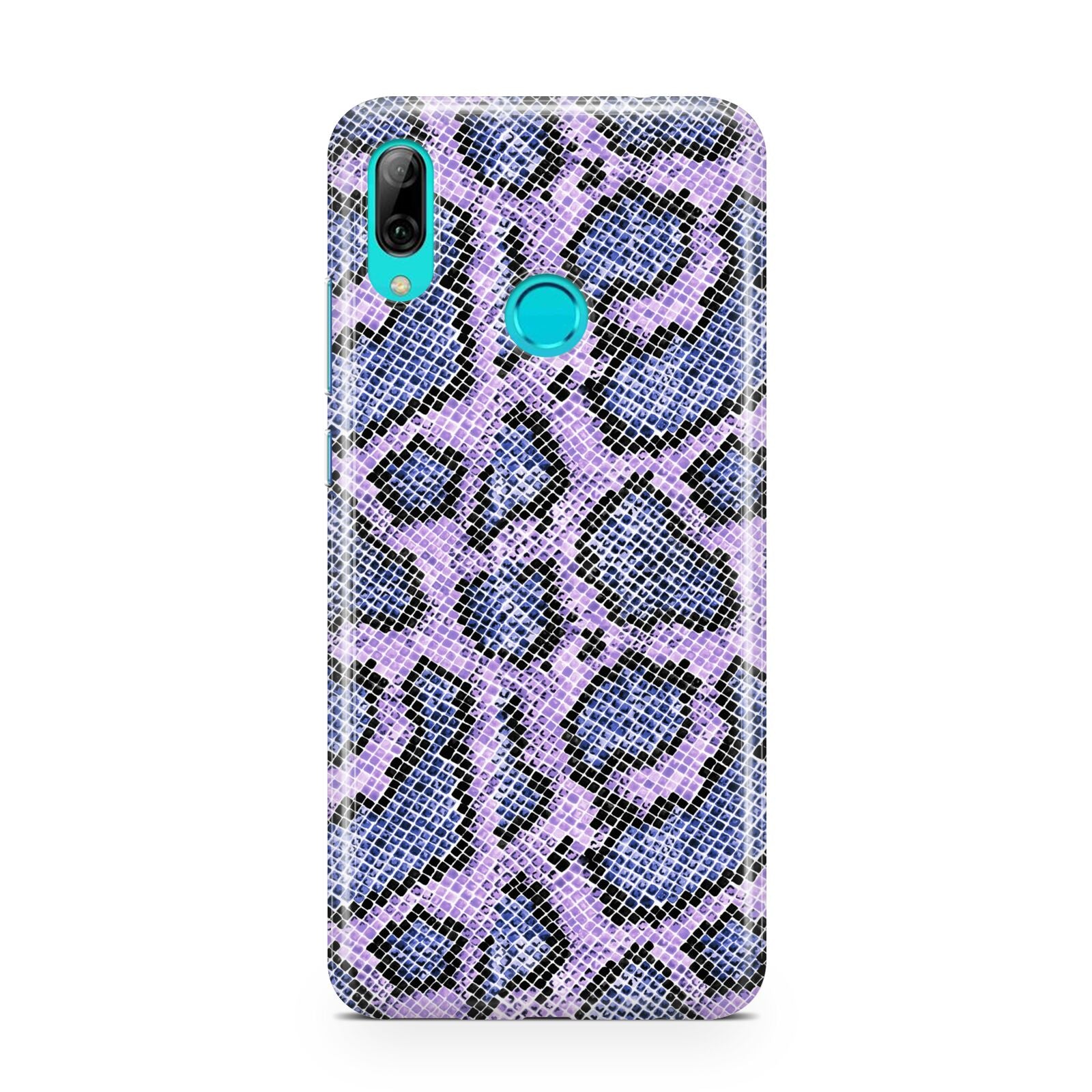 Purple And Blue Snakeskin Huawei P Smart 2019 Case