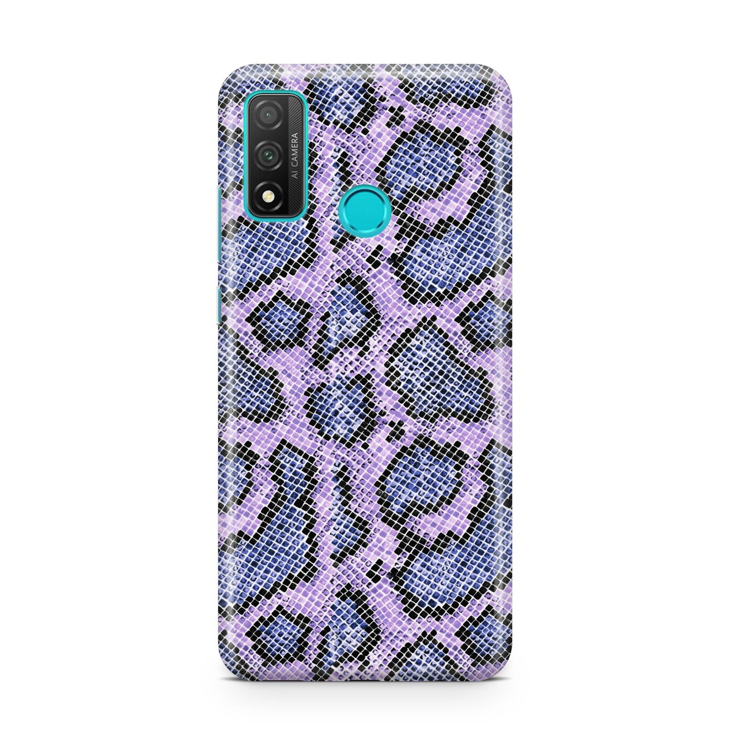 Purple And Blue Snakeskin Huawei P Smart 2020