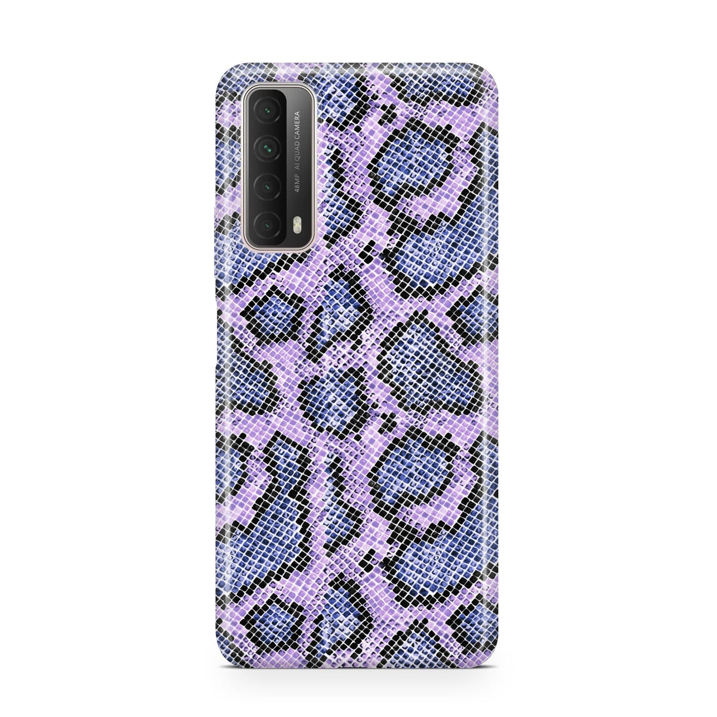 Purple And Blue Snakeskin Huawei P Smart 2021