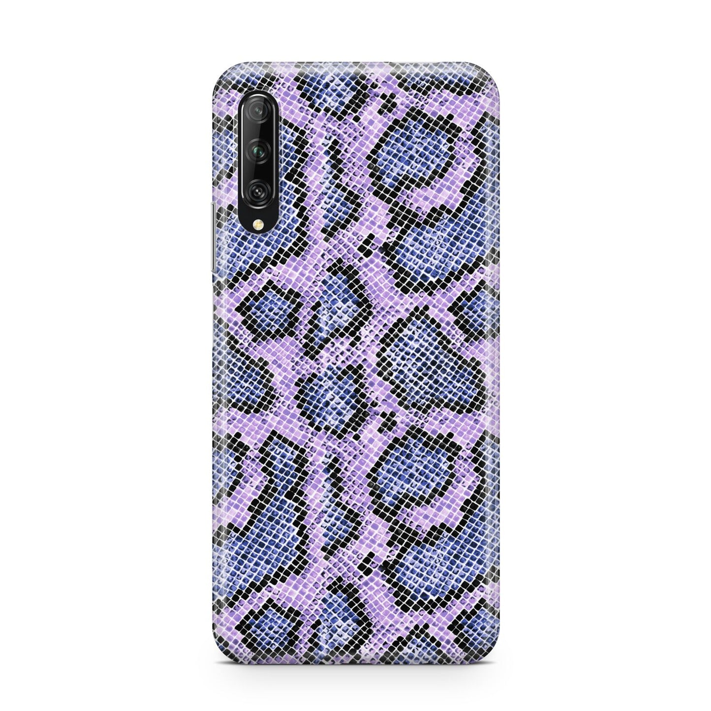 Purple And Blue Snakeskin Huawei P Smart Pro 2019