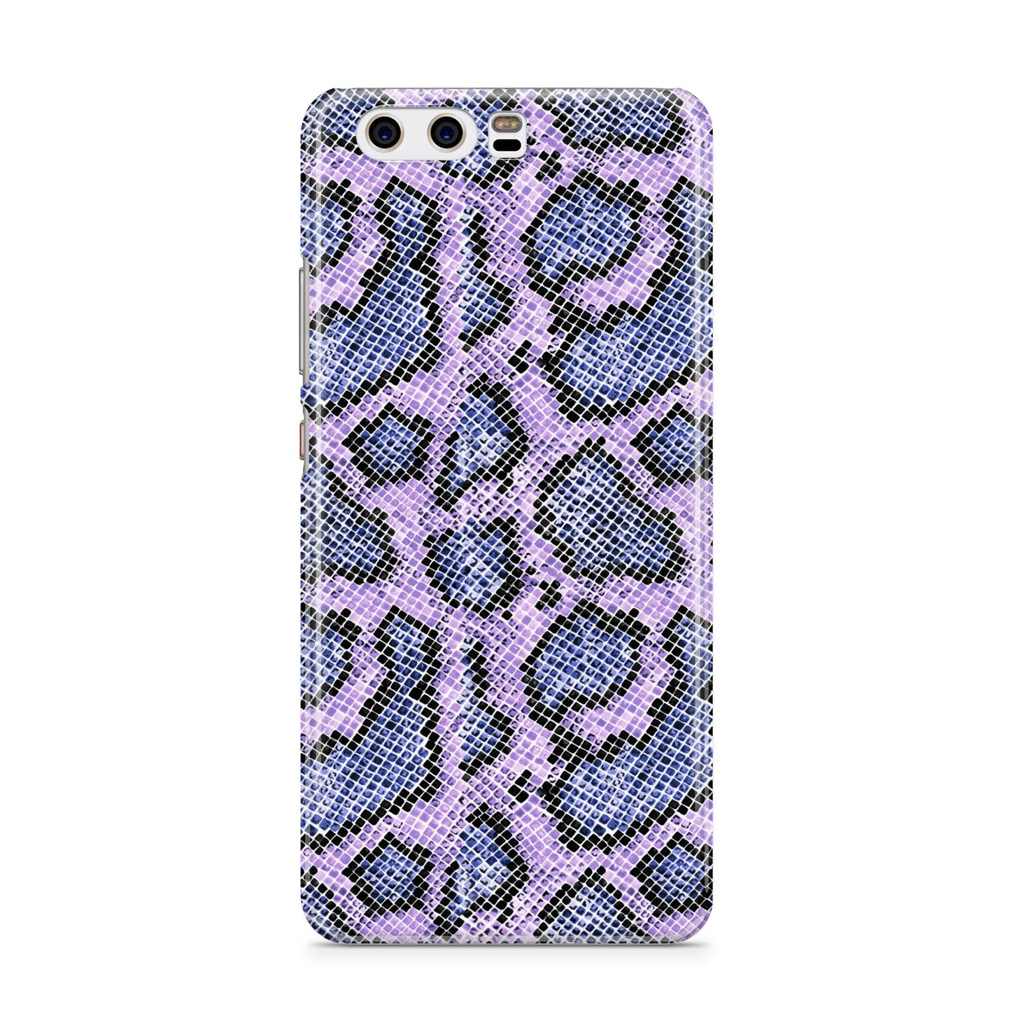 Purple And Blue Snakeskin Huawei P10 Phone Case