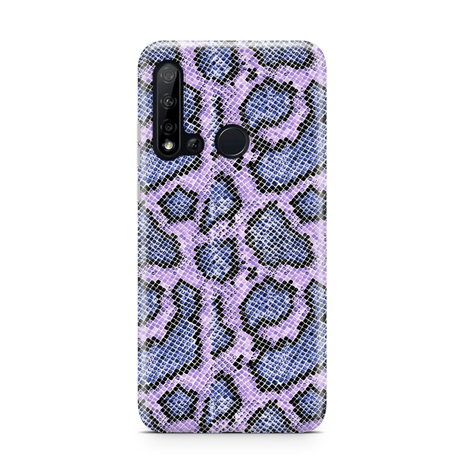 Purple And Blue Snakeskin Huawei P20 Lite 5G Phone Case