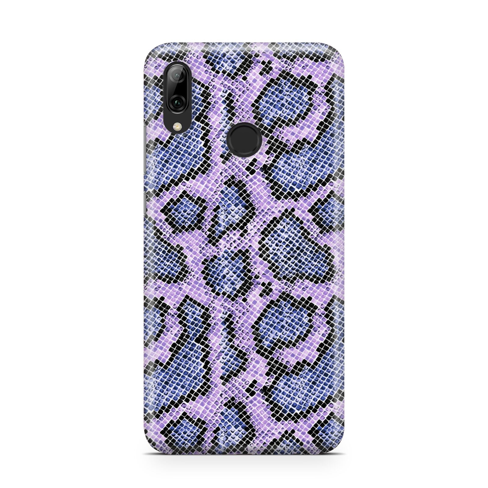 Purple And Blue Snakeskin Huawei Y7 2019