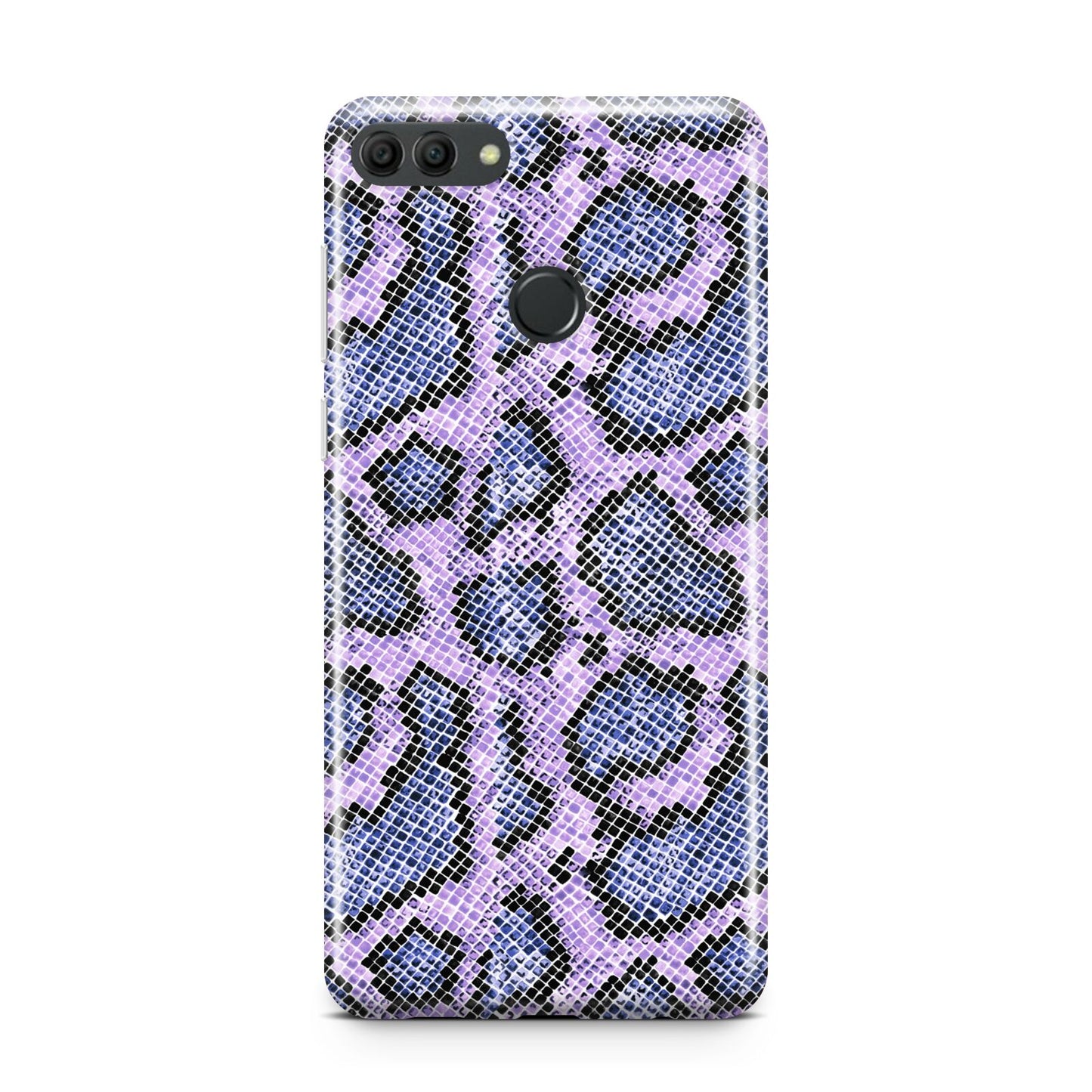 Purple And Blue Snakeskin Huawei Y9 2018