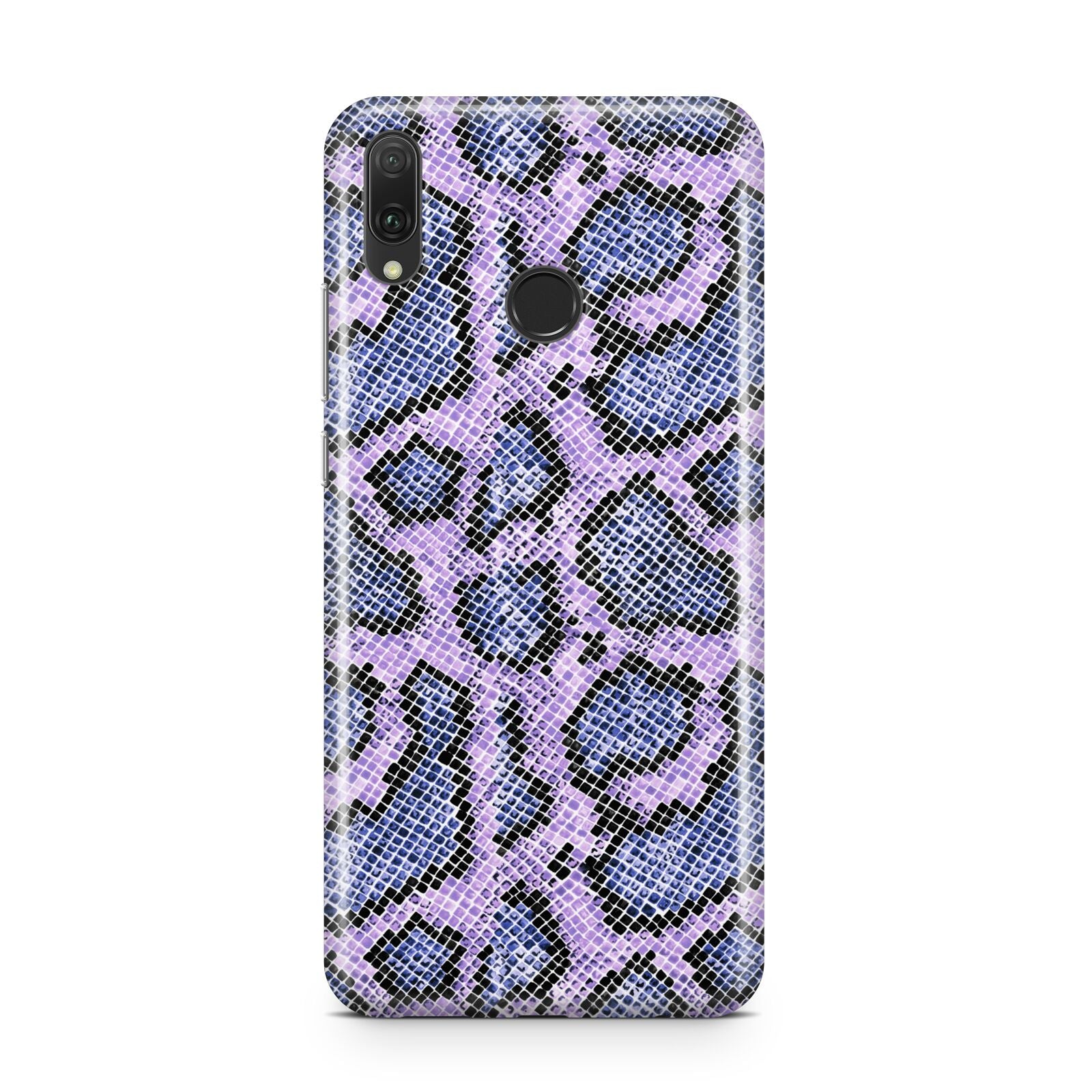 Purple And Blue Snakeskin Huawei Y9 2019