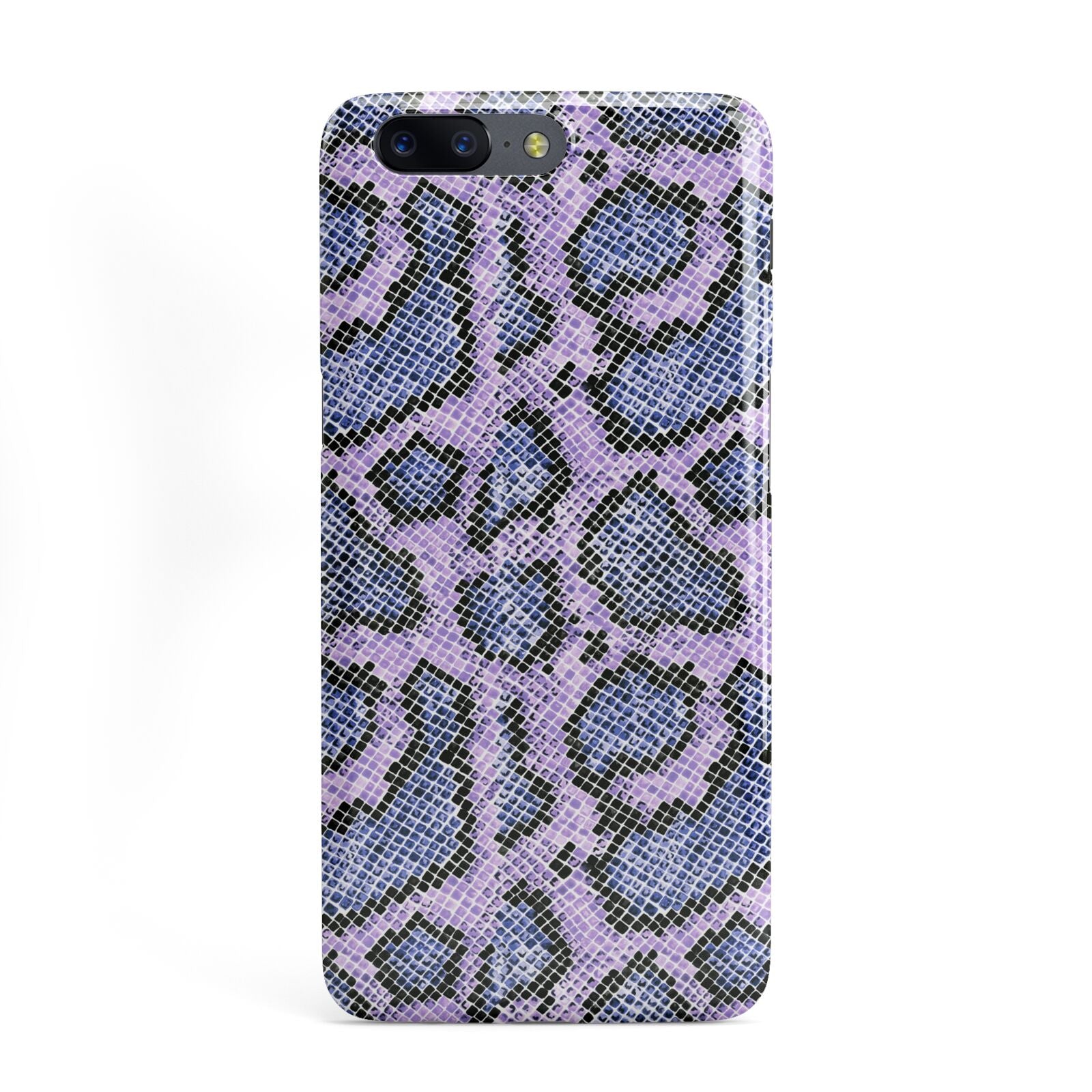 Purple And Blue Snakeskin OnePlus Case