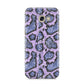 Purple And Blue Snakeskin Samsung Galaxy A5 2017 Case on gold phone