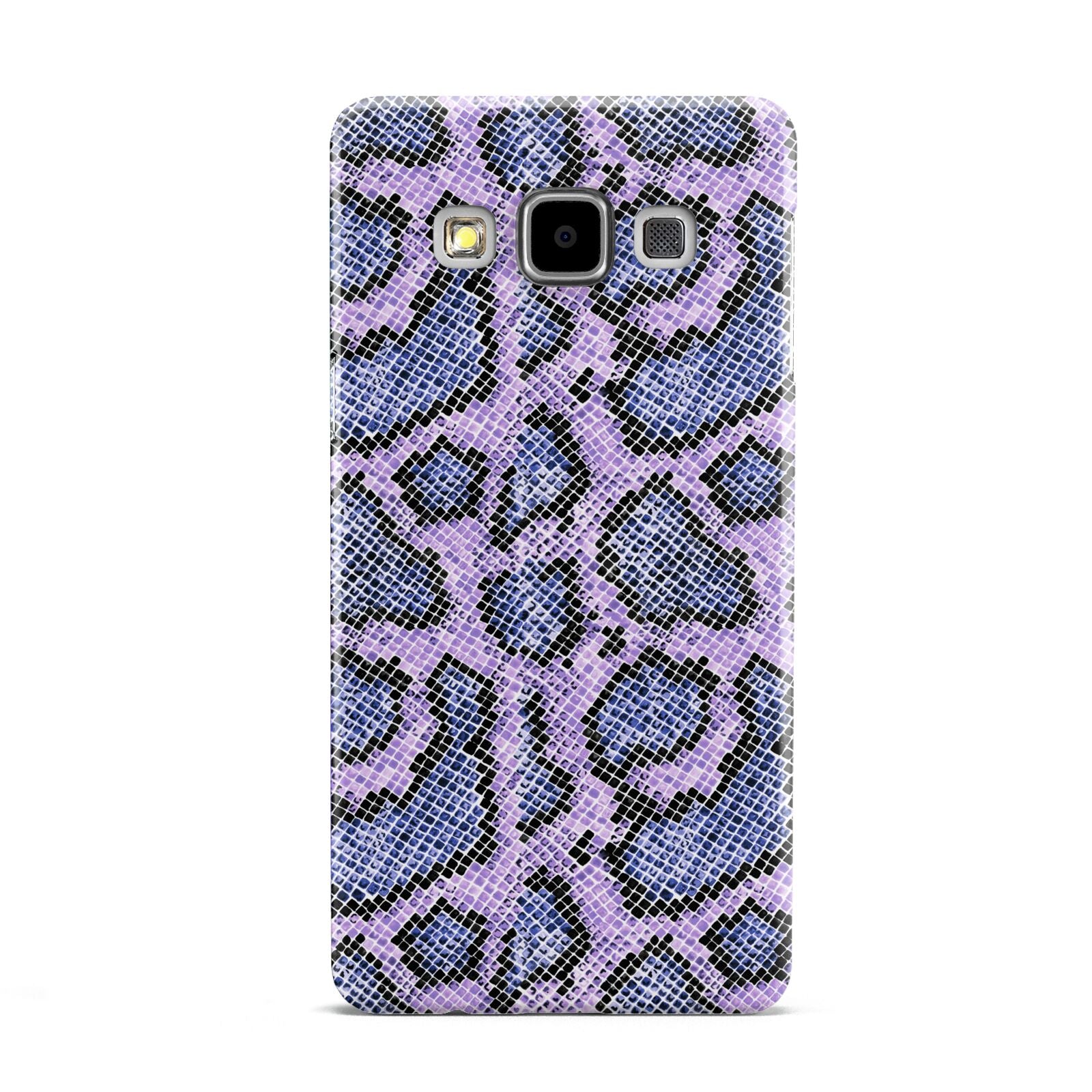 Purple And Blue Snakeskin Samsung Galaxy A5 Case