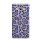 Purple And Blue Snakeskin Samsung Galaxy A7 2015 Case