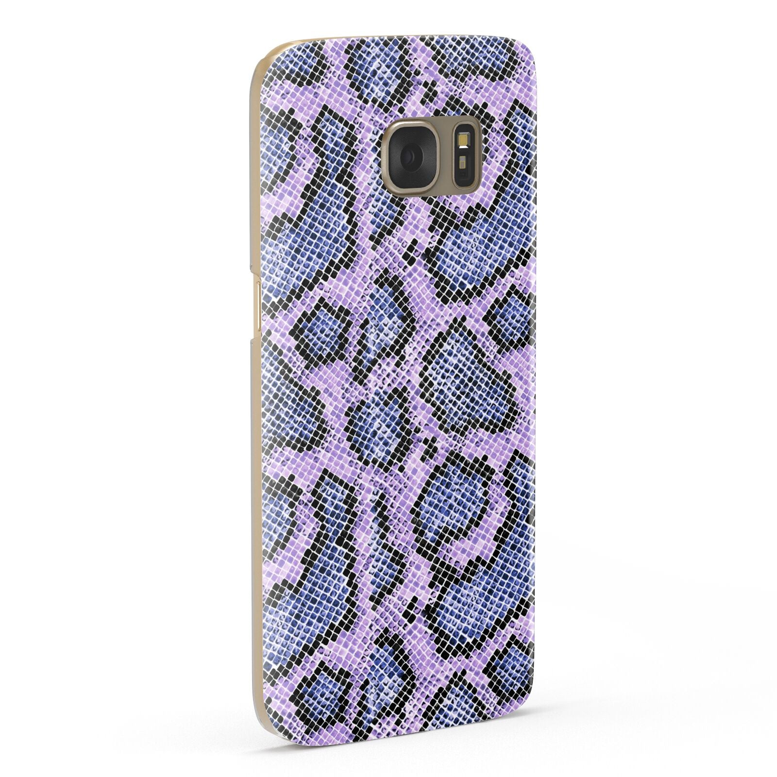 Purple And Blue Snakeskin Samsung Galaxy Case Fourty Five Degrees