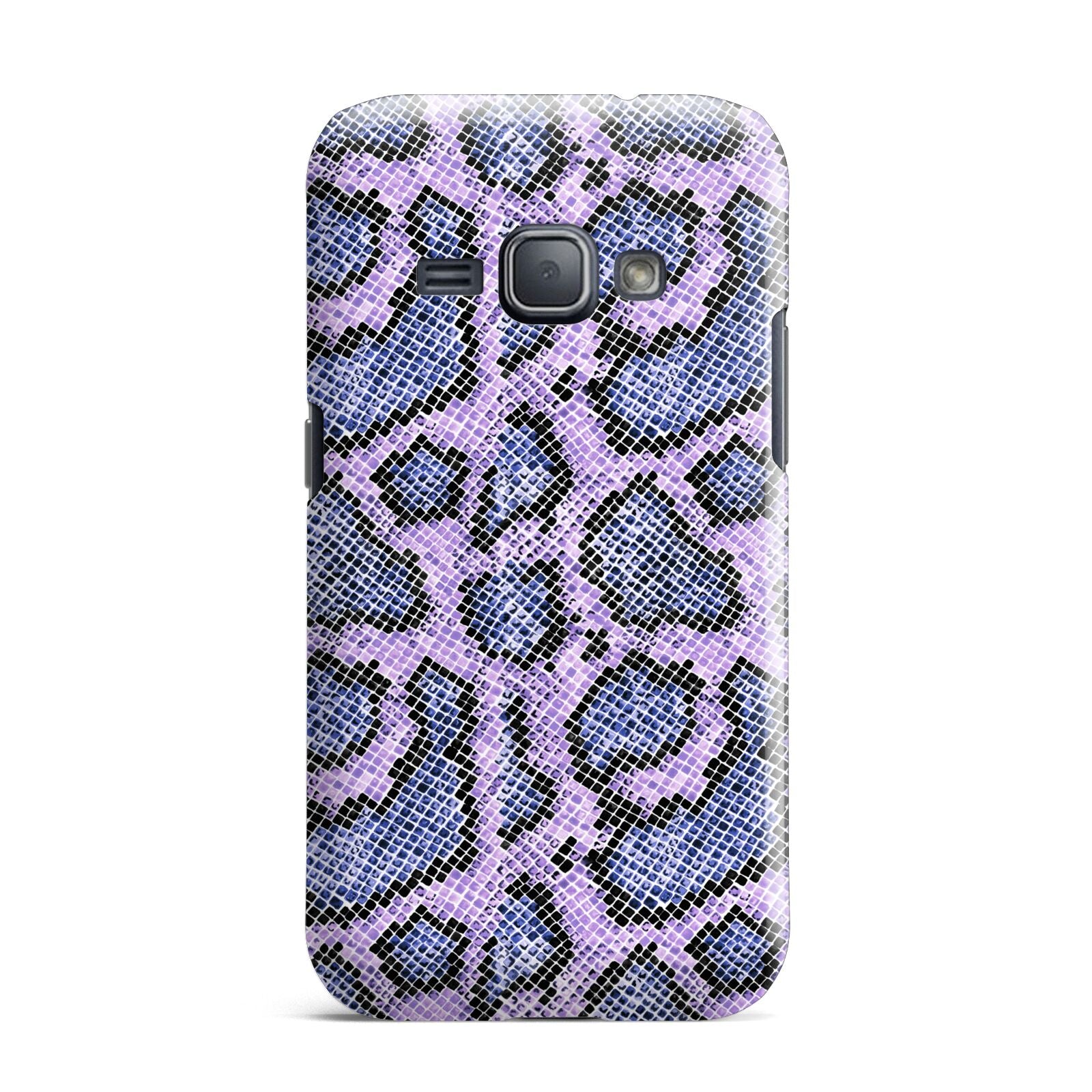 Purple And Blue Snakeskin Samsung Galaxy J1 2016 Case