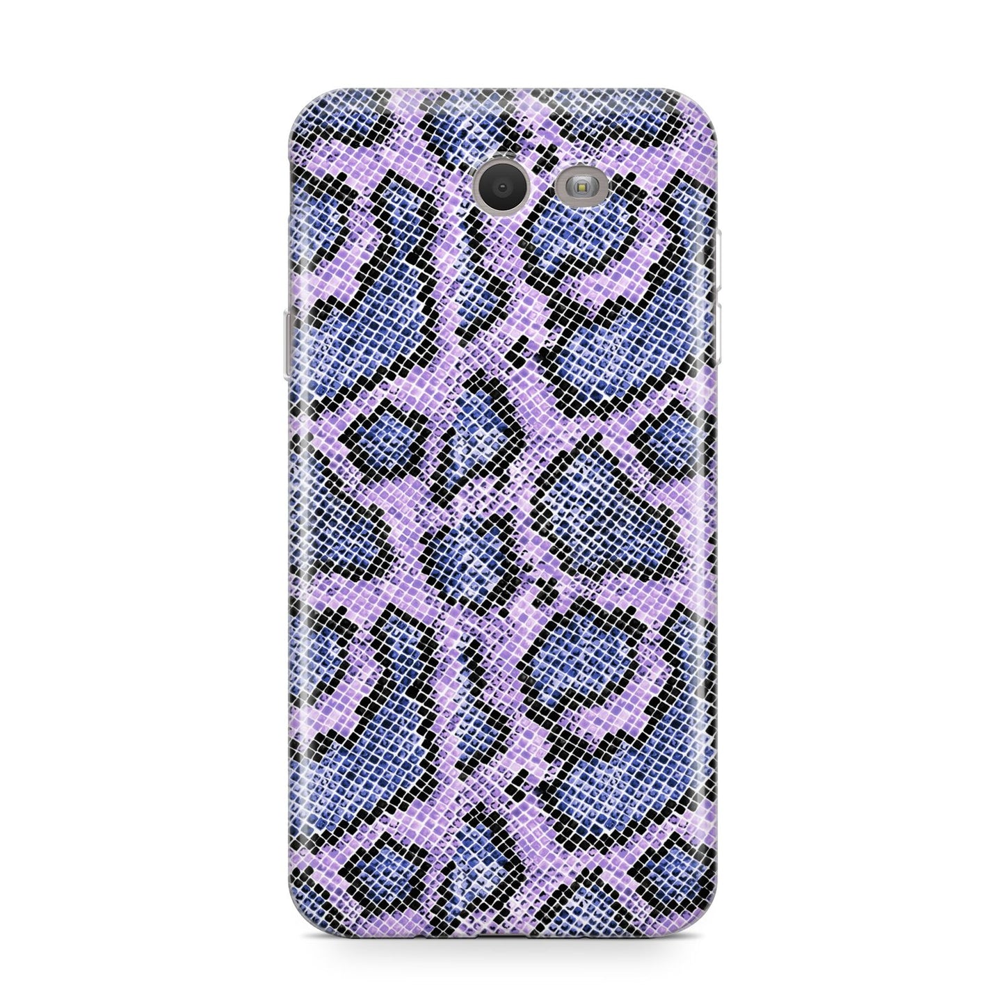 Purple And Blue Snakeskin Samsung Galaxy J7 2017 Case
