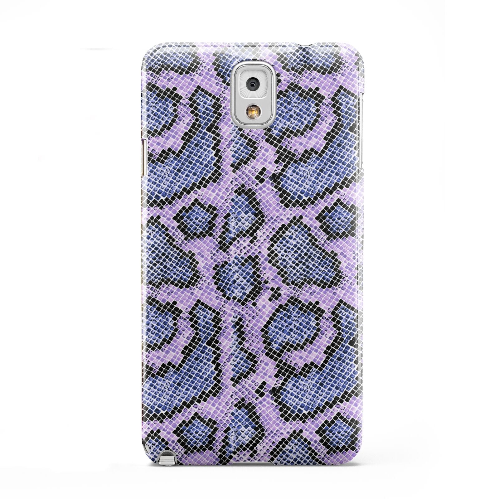 Purple And Blue Snakeskin Samsung Galaxy Note 3 Case